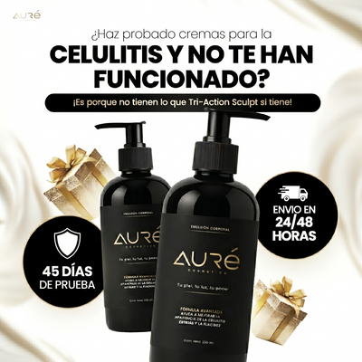 Auré Tri-Action Sculpt — la crema corporal de triple acción: firmeza, textura y contorno
